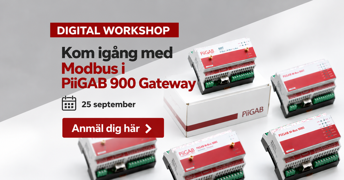 Taller digital - Empieza con Modbus en la pasarela PiiGAB 900