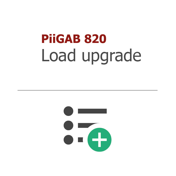 PiiGAB 820 - Ampliación de carga