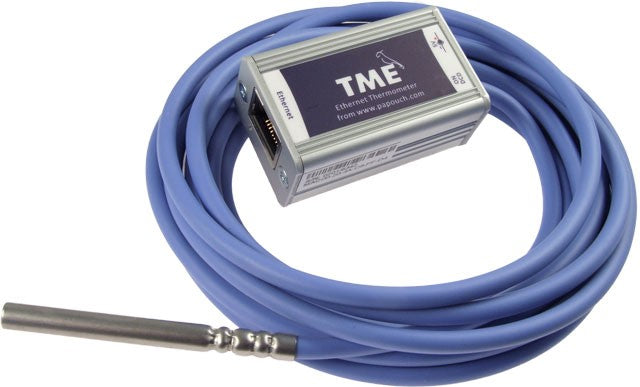 Ethernet thermometer, EU power supply, 10m cable