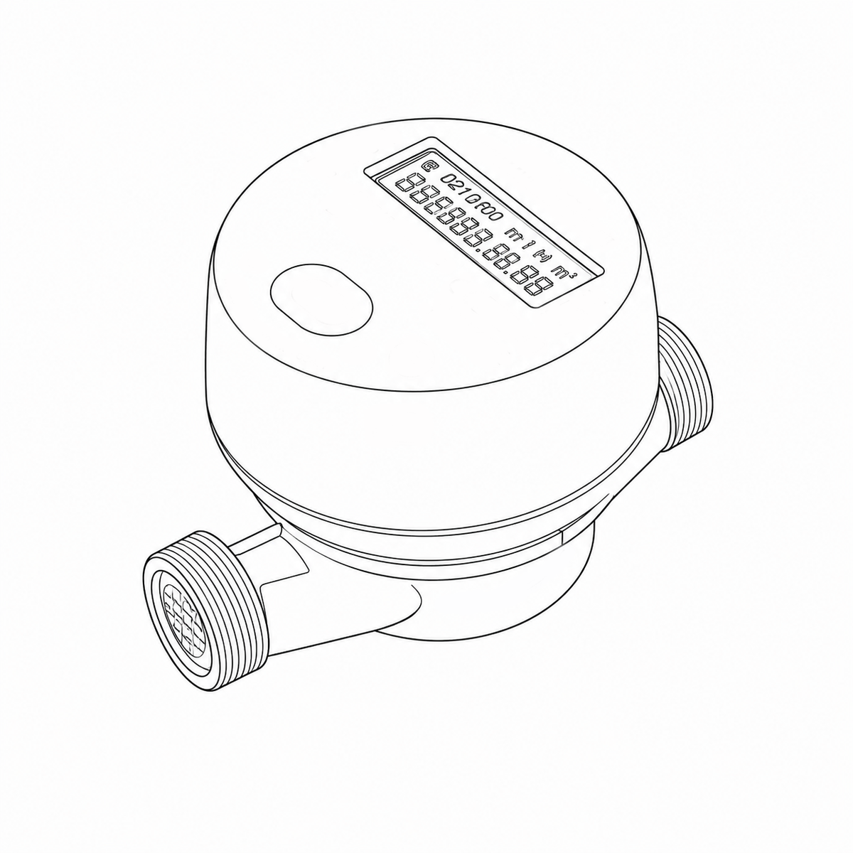 Contador de agua - M-Bus / wM-Bus / LoRa - Otras dimensiones